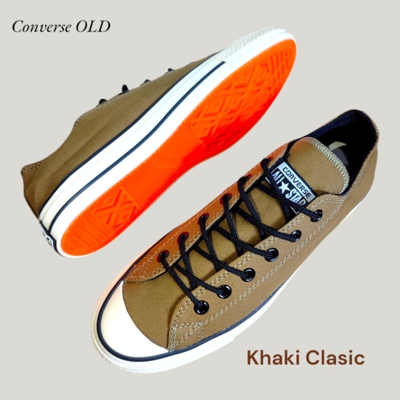 SEPATU CONVERSE CT TERBARU ALL STAR TERMURAH OUTSOLE ORANGE