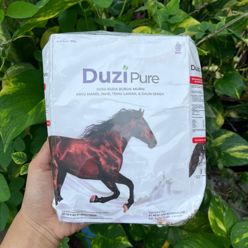 

Duzi Pure Susu Kuda Bubuk Murni 200g