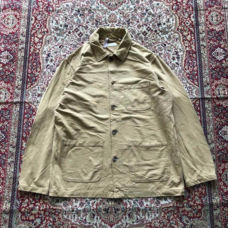 Uniqlo jersey washed work jacket F263