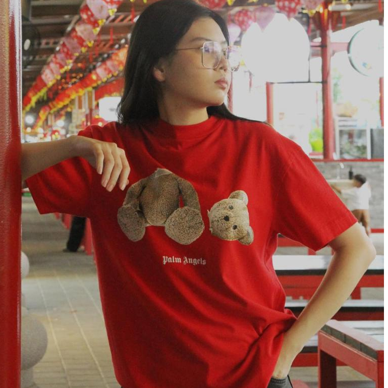 Palm Angels Bear T-shirt 100% Original