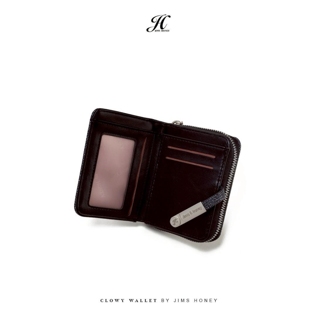JIMS HONEY CLOWY WALLET Dompet Kecil Lipat Kartu Wanita Cewek Fashion Jimshoney Casual Terbaru