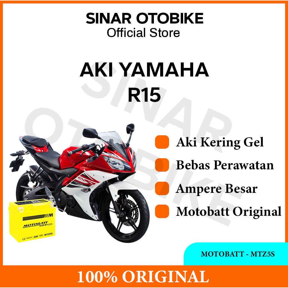 AKI R15 YAMAHA MOTOBATT - MTZ5S