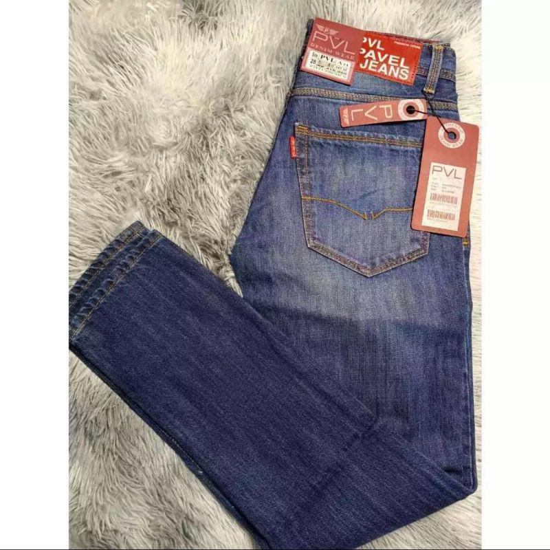 CELANA JEANS STANDART ORIGINAL PAVEL PRIA//CELANA PANJANG REGULER PAVEL PRIA TERBARU TERLARIS 33 38