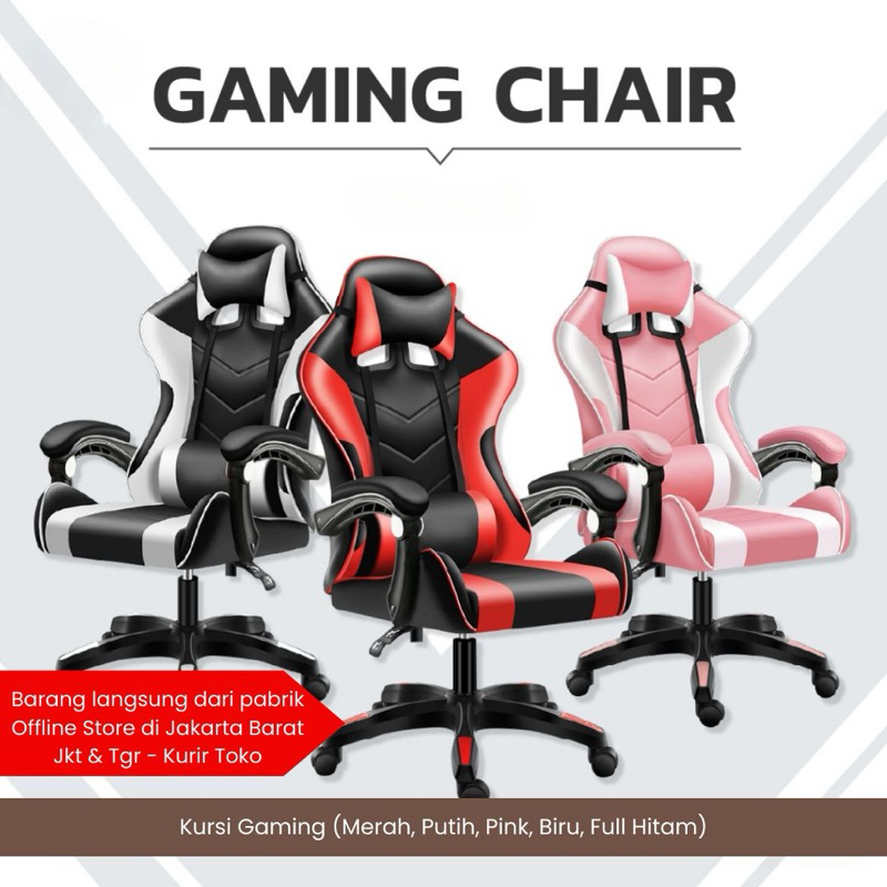 Kursi Gaming Kursi Hanzo Ergonomic