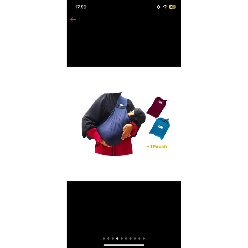 Preloved gendongan bayi