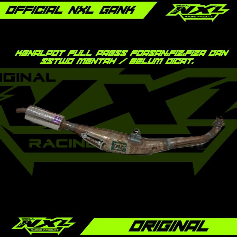 KNALPOT STANDAR RACING FIZR PREMIUM FULLPRES ORIGINAL NXL PREPET PARAH