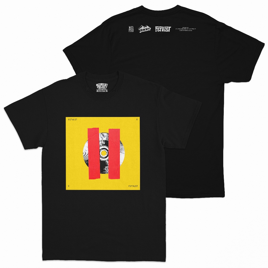Tshirt FSTVLST - Cover Album Fstvlst II | Kaos Band FSTVLST