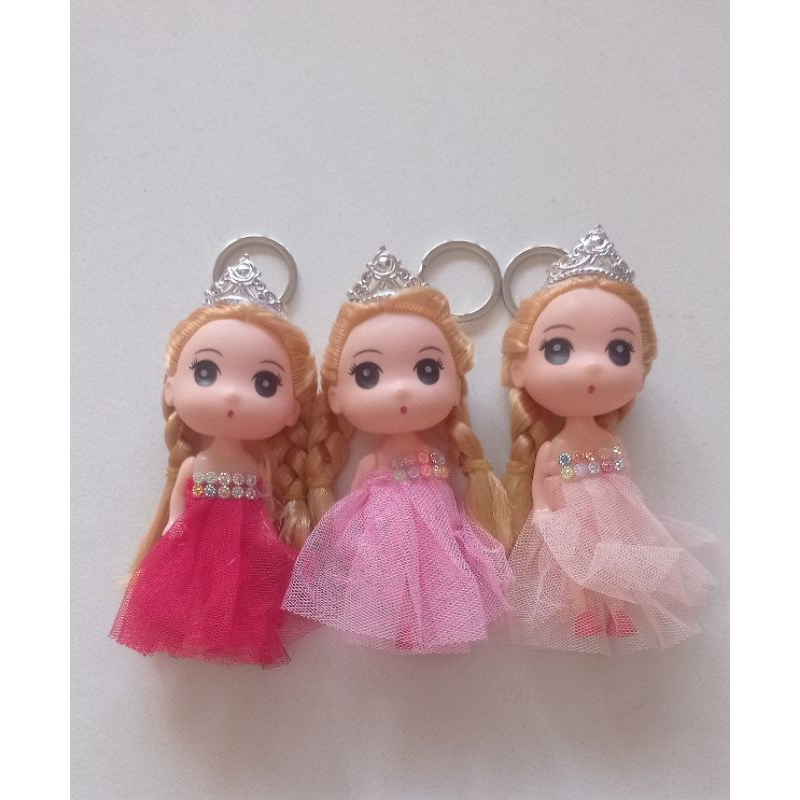 Gantungan Kunci Boneka Barbie Kecil