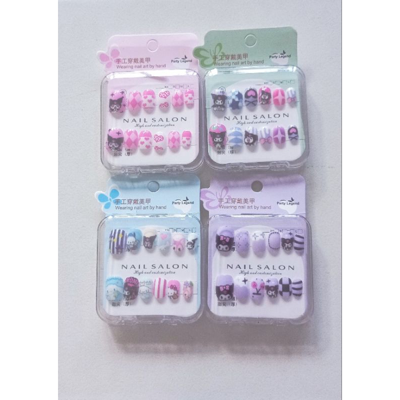 Kuku Palsu Anak Nail Art