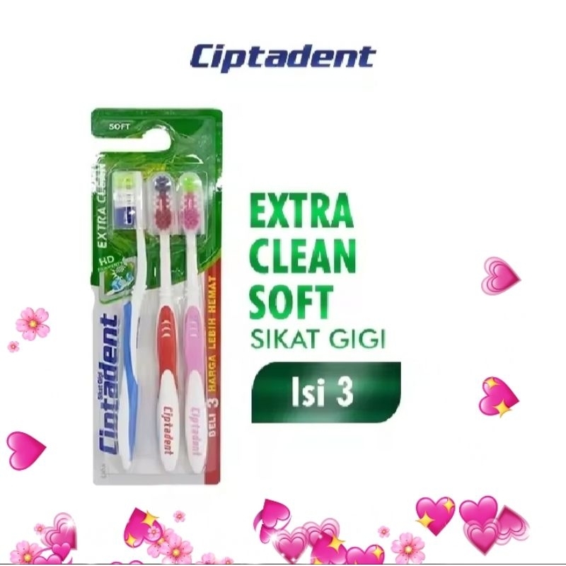 Sikat Gigi Ciptadent soft isi 3