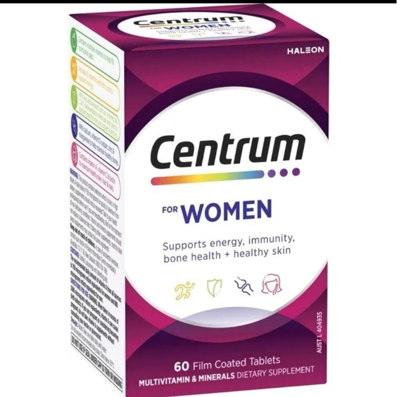 CENTRUM Women daily / multivitamin suplemen