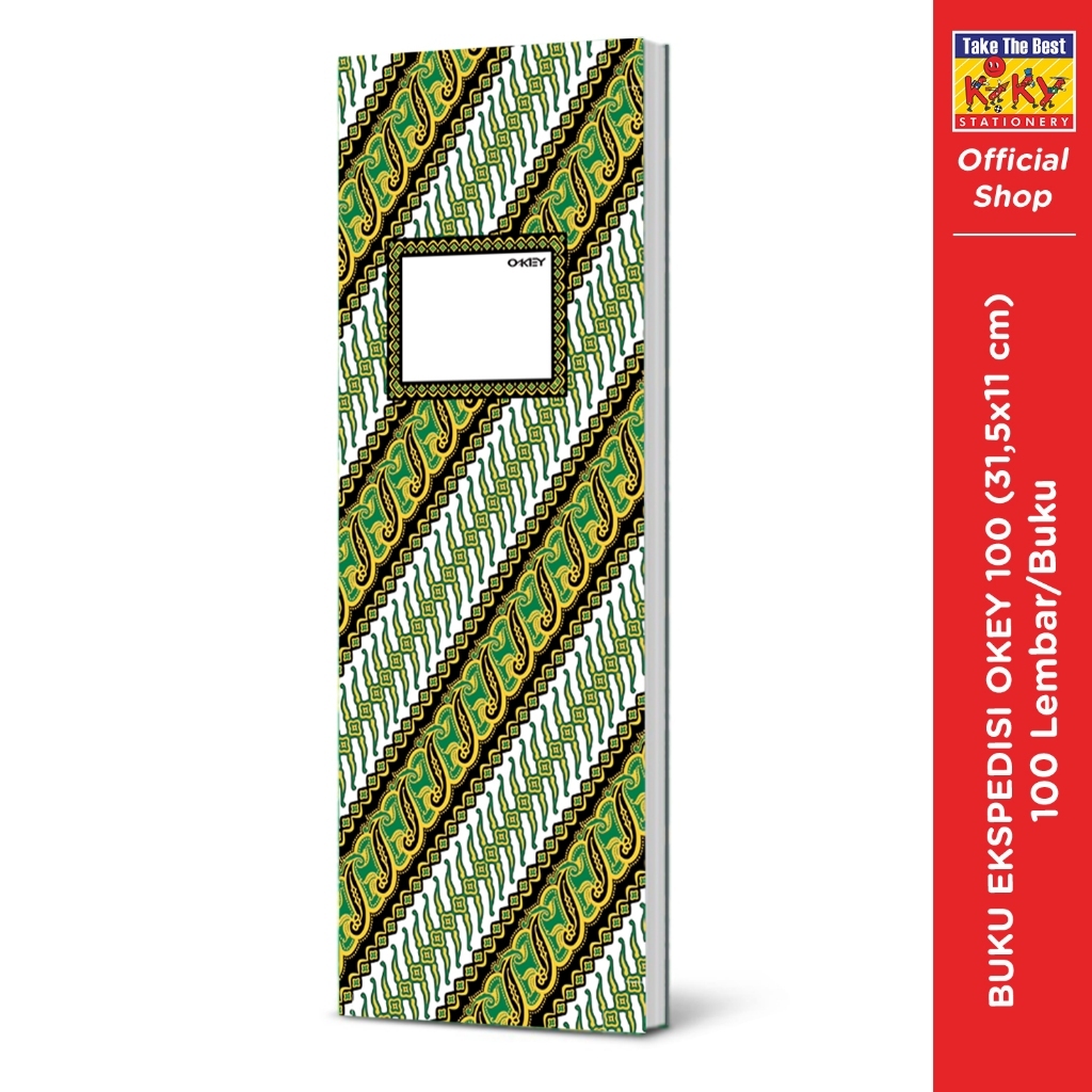 

BUKU HARD COVER FOLIO EKSPEDISI ISI 100 LEMBAR OKEY GLOSSY KIKY