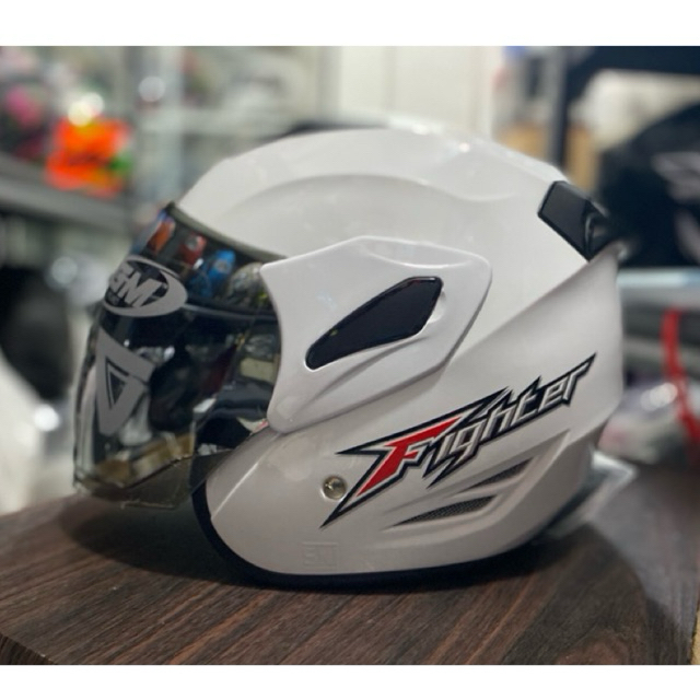 Helm GM Fighter polos Original