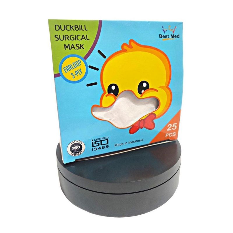 BESTMED MASKER DUCKBILL ANAK MOTIF