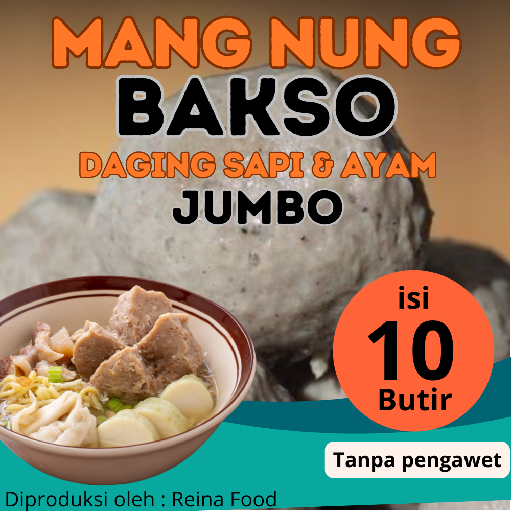 

BAKSO TETELAN ISI 10 DAGING SAPI DAN AYAM JUMBO TANPA PENGAWET