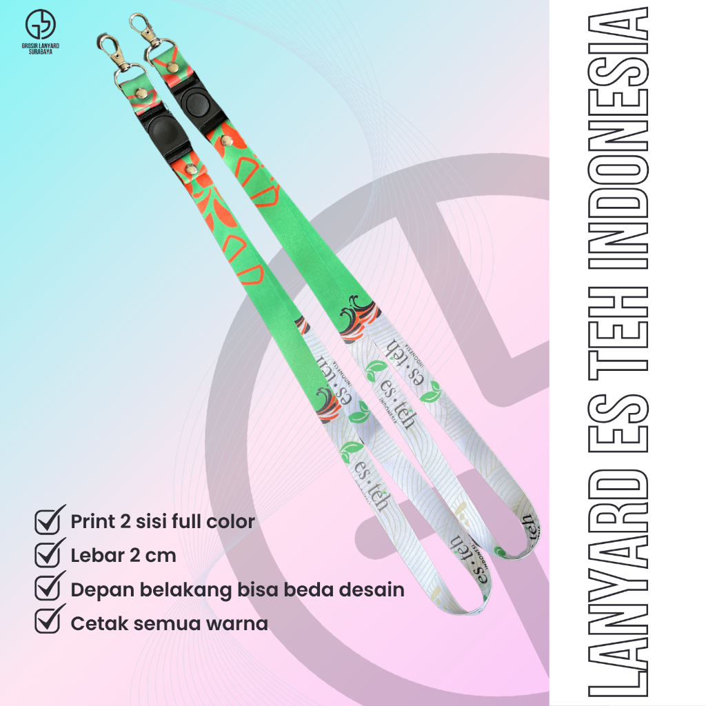 

LANYARD TALI ID CARD ES TEH INDOENSIA