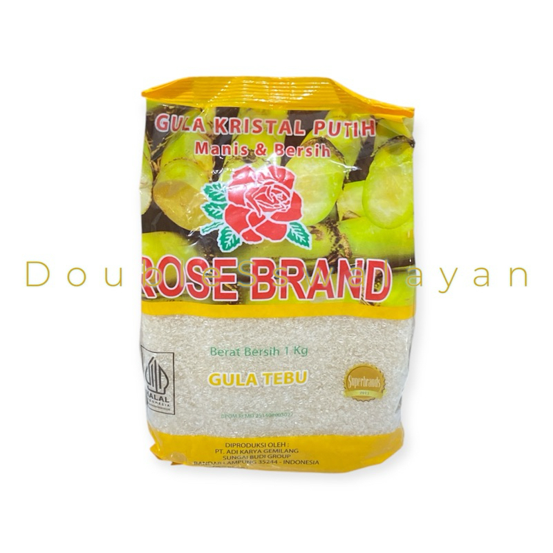 

Rose Brand Gula Kristal Kuning - 1 kg