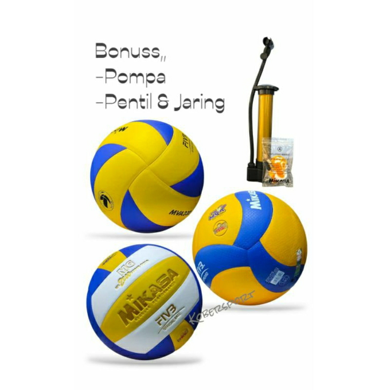 Bola Voli Bola Volly Volleyball Mikasa Original Proliga Size 5