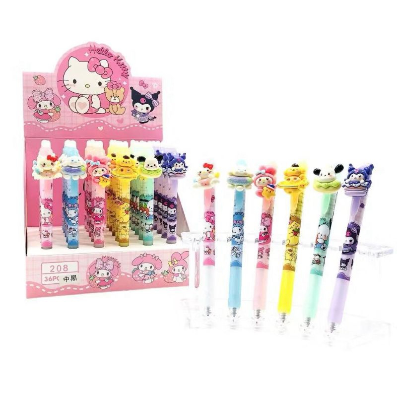 

Pulpen Gel Sanrio Pen Gel Melody Kuromi Cinnamoroll
