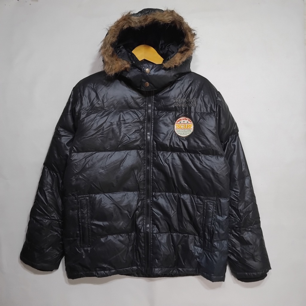 T&C SURF BULANG PUFFER JAKET ORIGINAL SECOND JACKET GELEMBUNG OUTDOOR BULU ANGSA R17