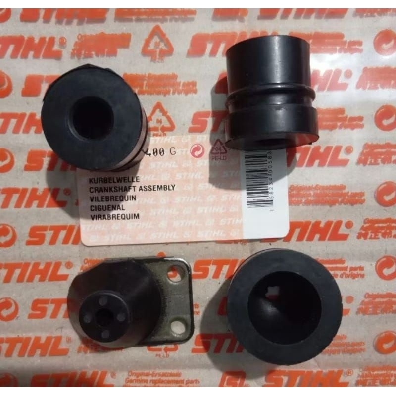 Damper set chainsaw sthil ms381 karet body lengkap chainsaw gergaji kayu