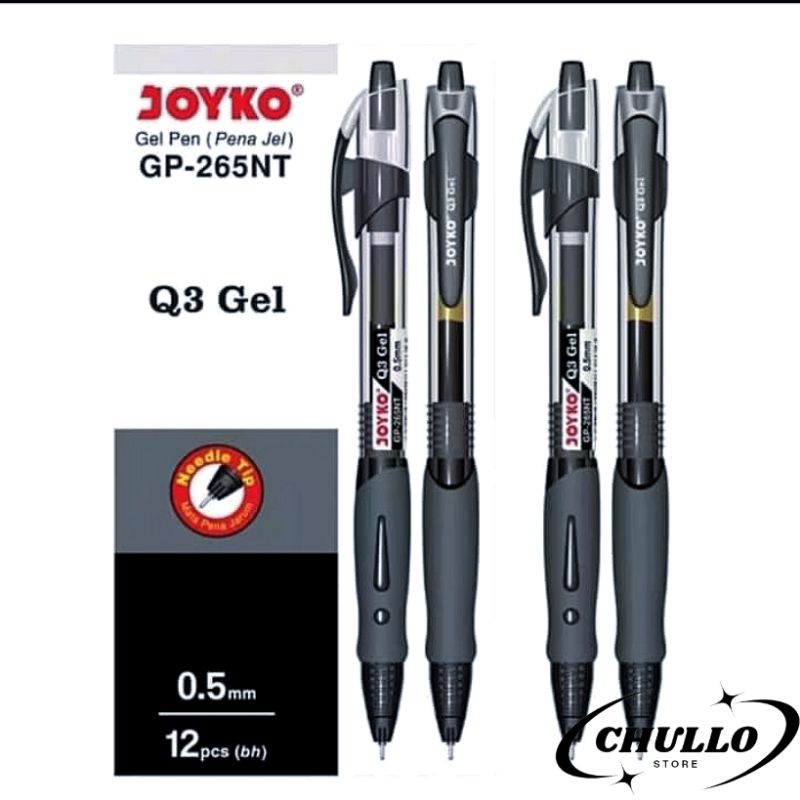 

Gel Pen Pulpen Pena Joyko GP-265 Q Gel 0.5 mm (6 Pcs)