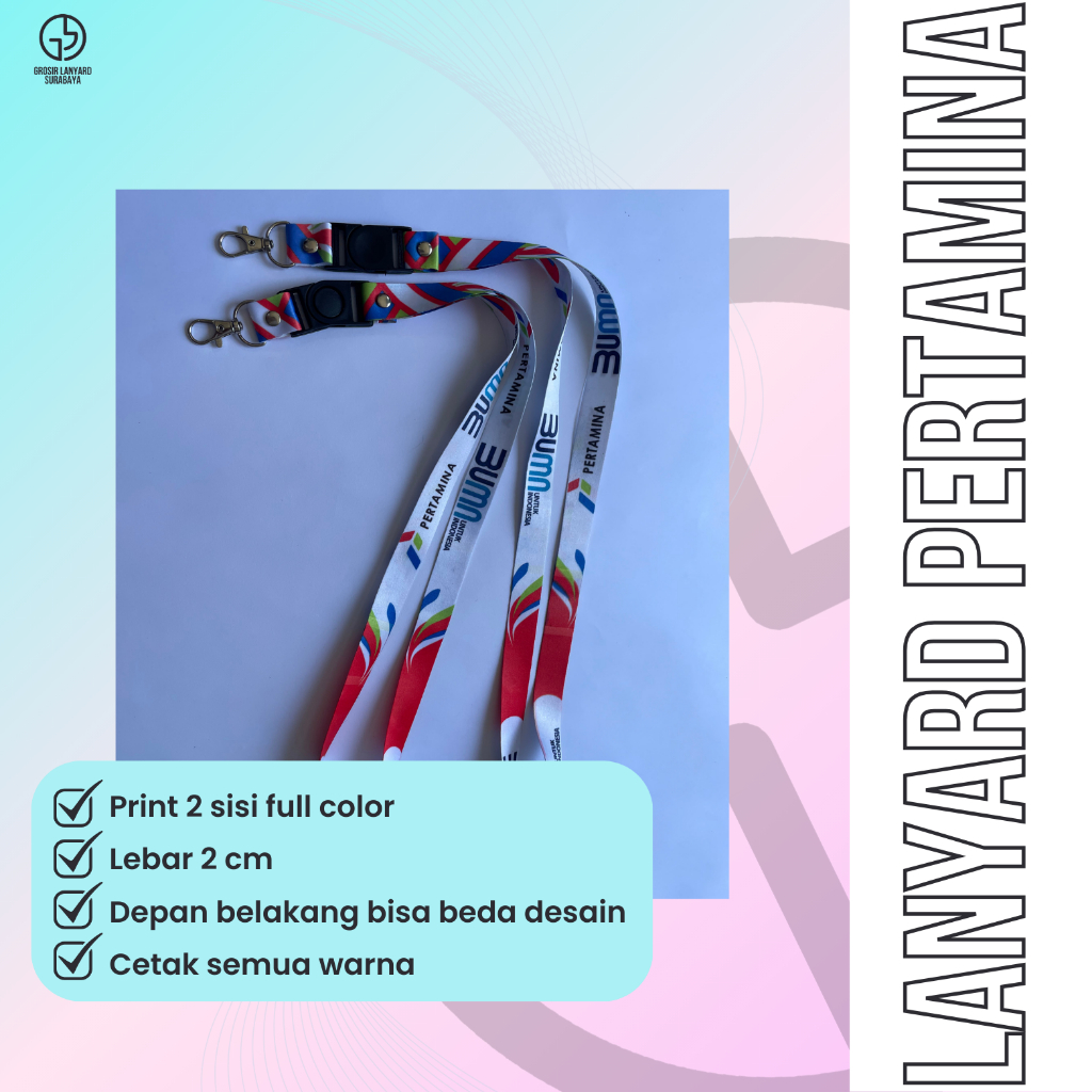 

LANYARD TALI ID CARD PERTAMINA PERUSAHAAN BUMN