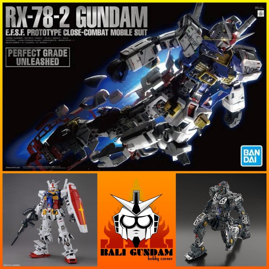 PG UNLEASHED 1/60 RX-78-2 GUNDAM