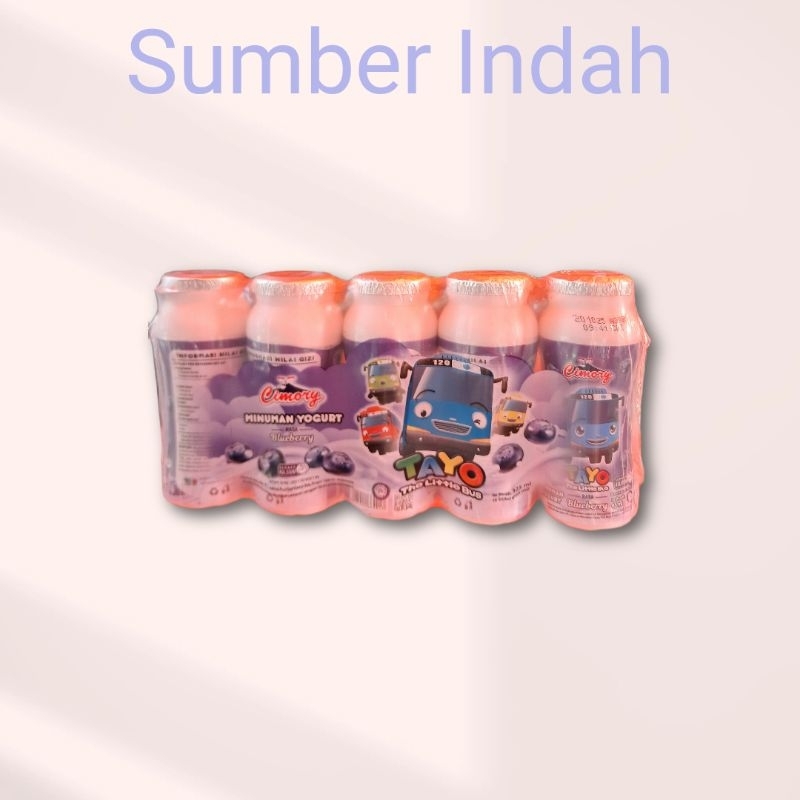 

cimory yogurt kids 70 ml rasa blueberry 1 slopp isi 5 pcs