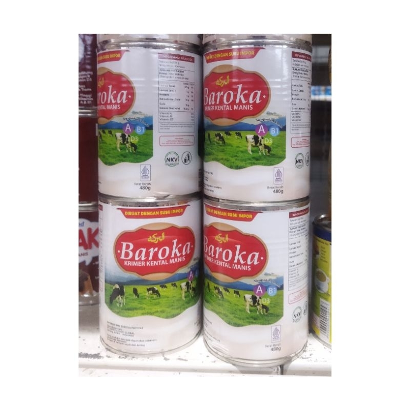 

BAROKA KRIMER KENTAL MANIS 490GR ISI 5 PCS