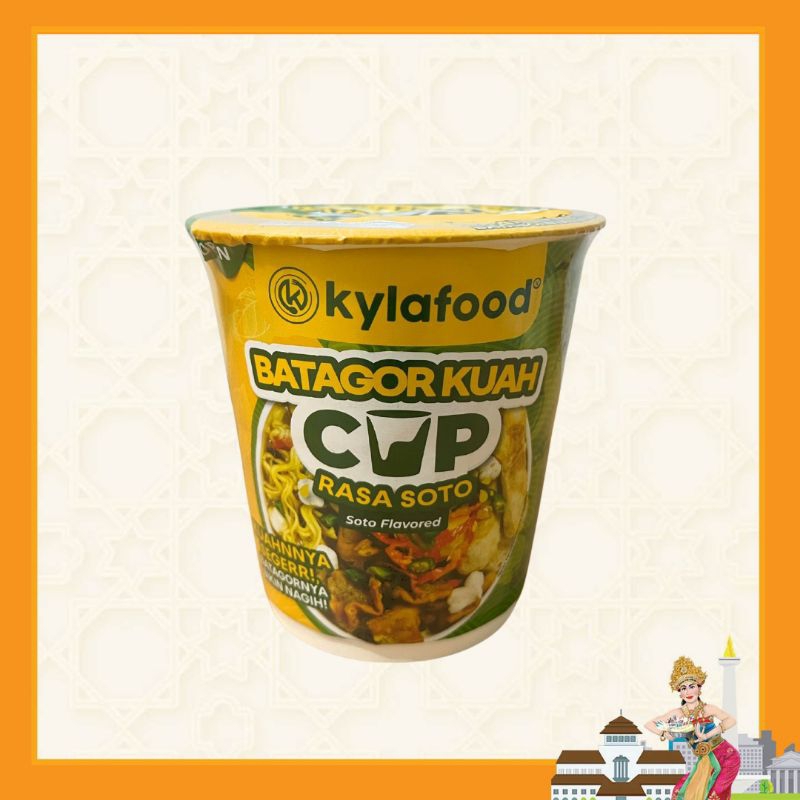 

Batagor Kuah Cup Rasa Soto Khas Bandung