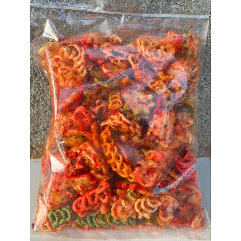 

Seblak mix 250gr krupuk seblak campur aneka krupuk seblak kering pedas daun jeruk