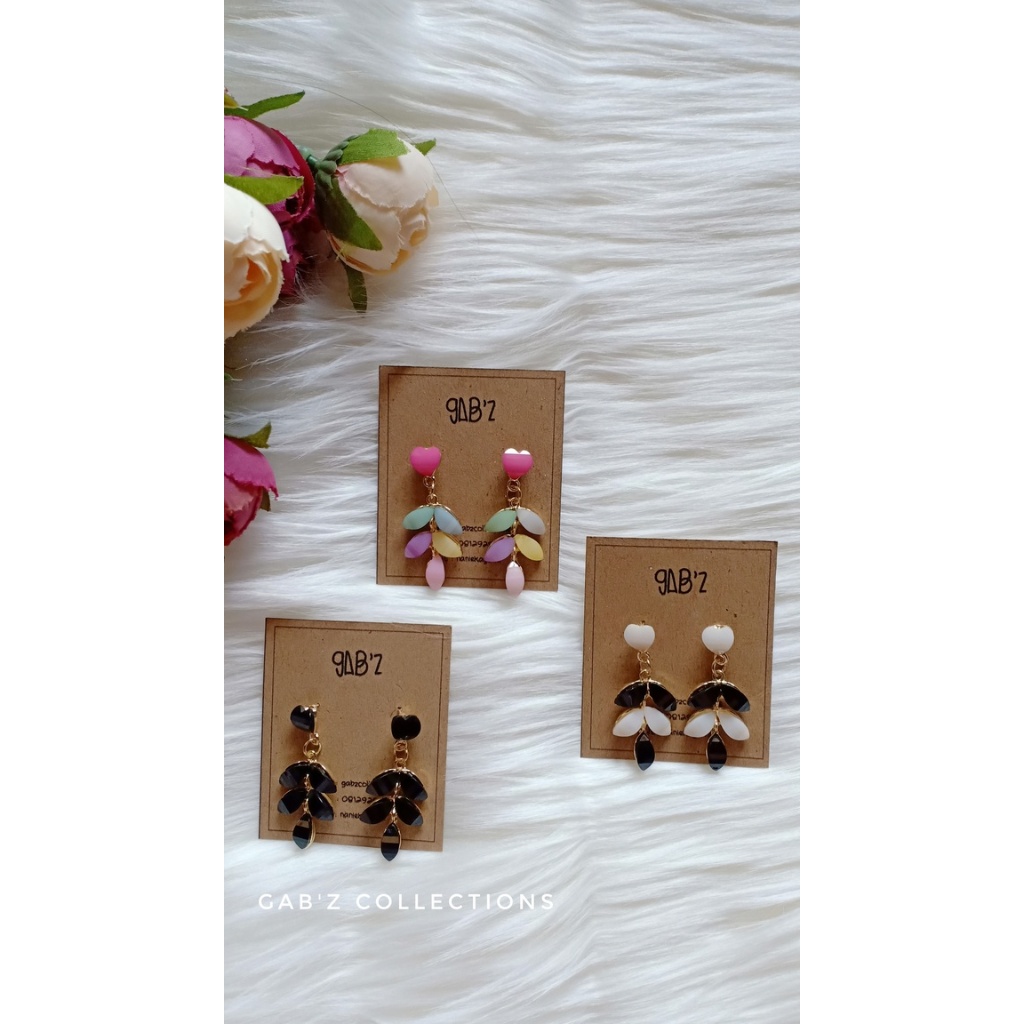 Anting/Earring Tusuk Panjang Elegan Simple 89019