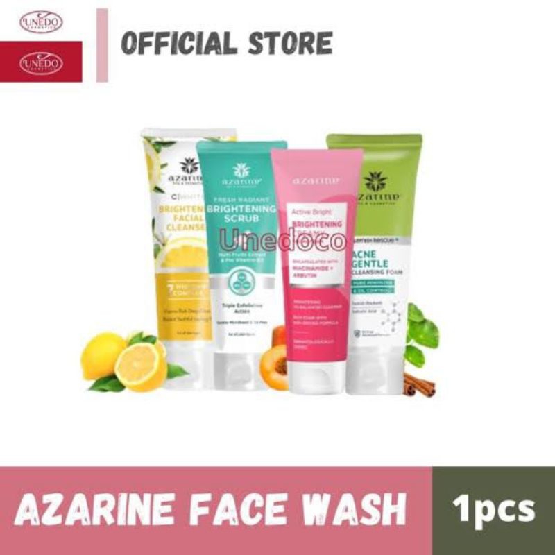 Azarine Facial Wash Pencuci Muka 150g All Variant