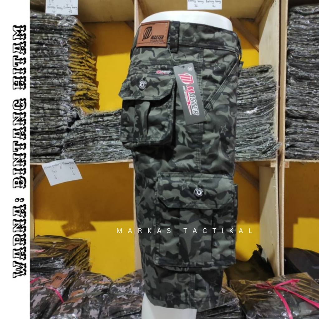 Celana Cargo Pria Loreng / Celana Pendek Loreng / Celana Cargo Loreng Pria / Celana Pendek Cargo MT