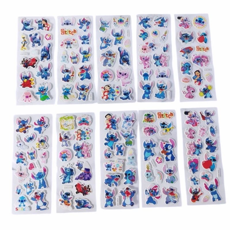 

Sticker Disney Stitch Timbul Tebal Lilostitch