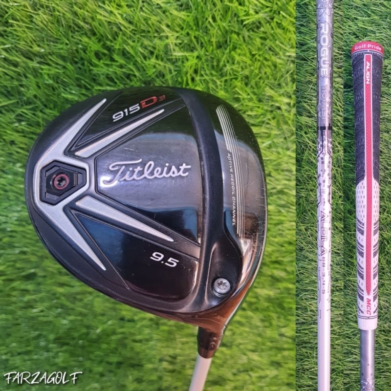 STIK GOLF SECOND ORIGINLA, DRIVER TITLEIST 915D3 LOFT 9.5 SHAFT FLEX S