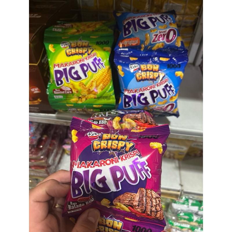 

Kobe Makaroni Krispi Big Puff 13gr renteng