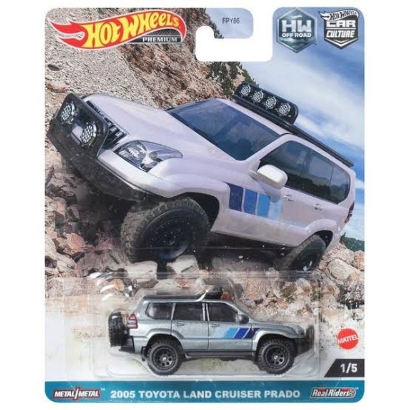 Bundling Hot Wheels Premium Toyota land Cruiser Prado dan Jeep Gladiator