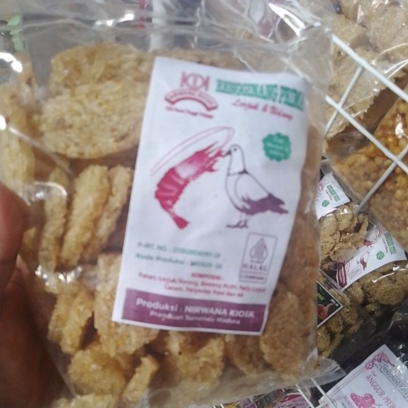 

(Oval) Rengginang MINI RASA LORJUK BENTUK OVAL