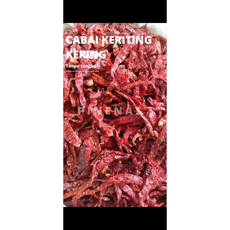 

cabe keriting kering tanpa tangkai