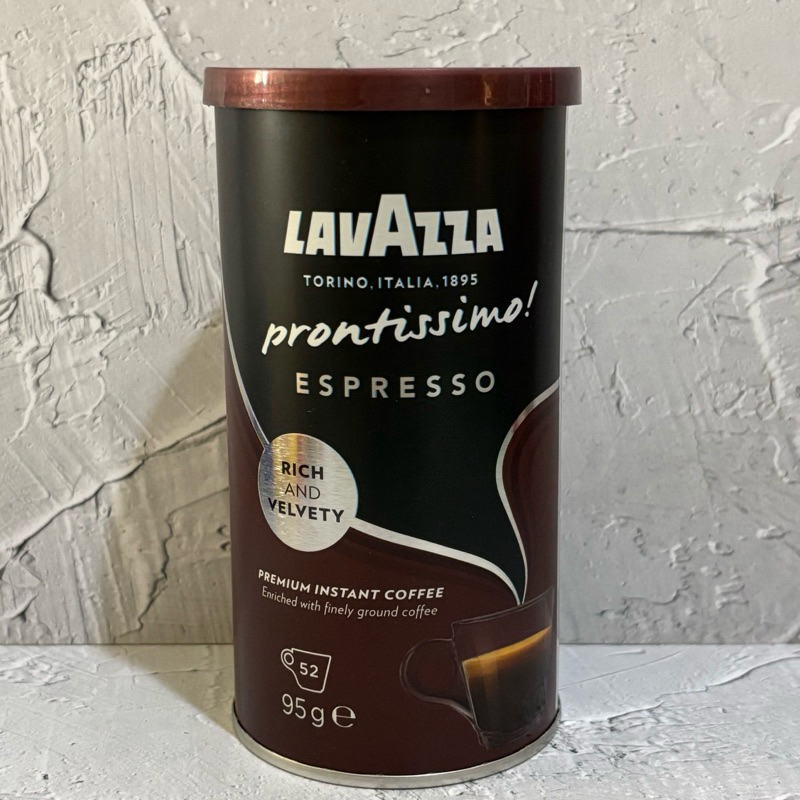 

Lavazza Espresso Prontissimo 95gr premium instant coffee