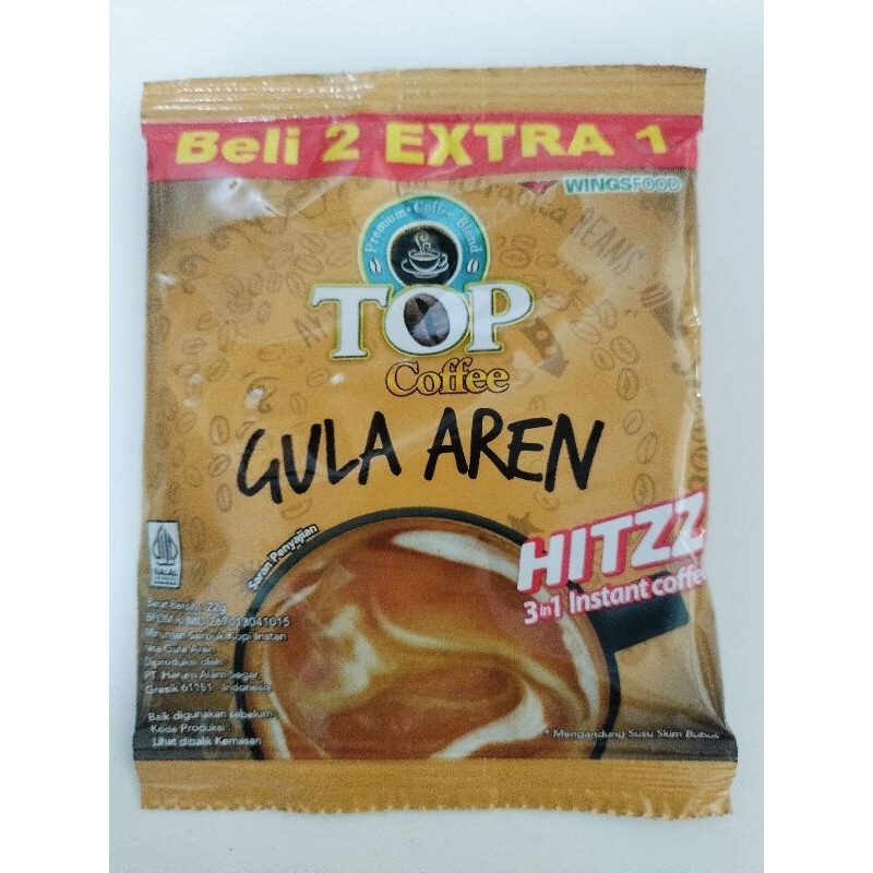 

Top Coffee Gula Aren isi 15 @22gr