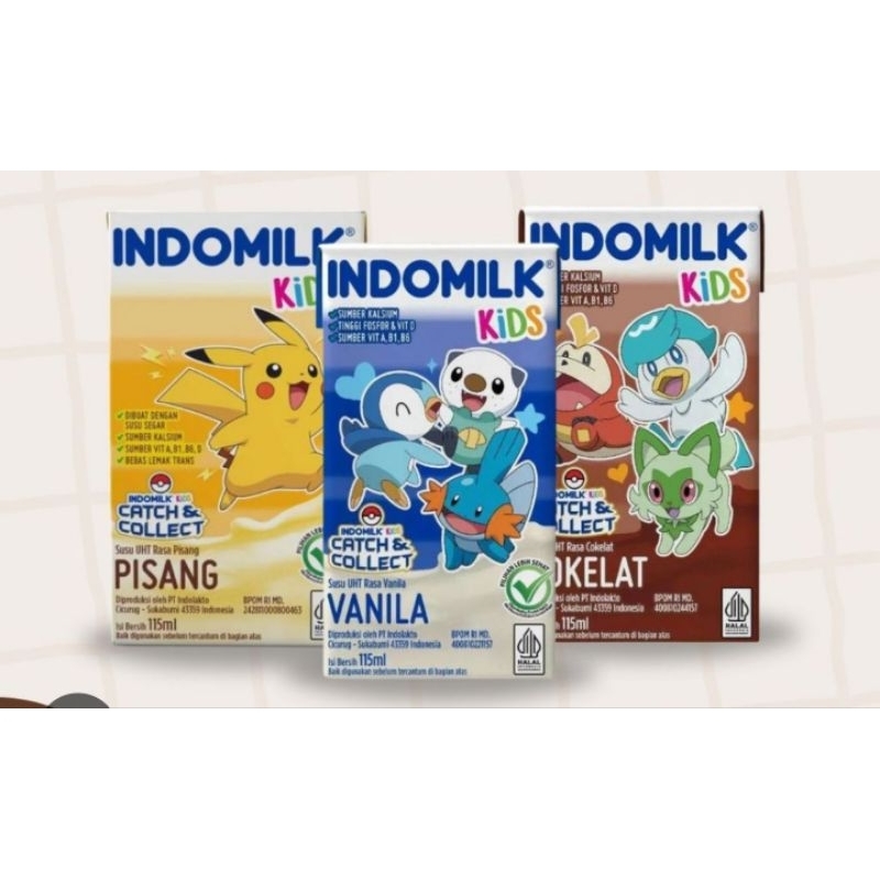 

INDOMILK KIDS 115ML ( 40 PCS )
