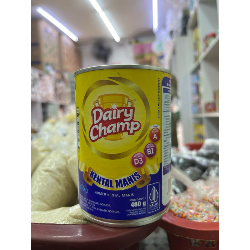 

susu kental manis dairy champ 500gram