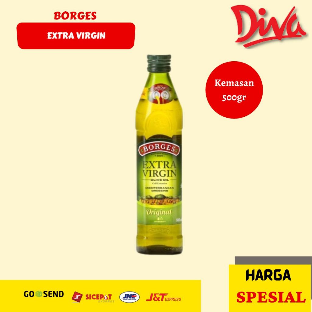 

[500gr] Borges Extra Virgin | Olive Oil | Minyak Zaitun