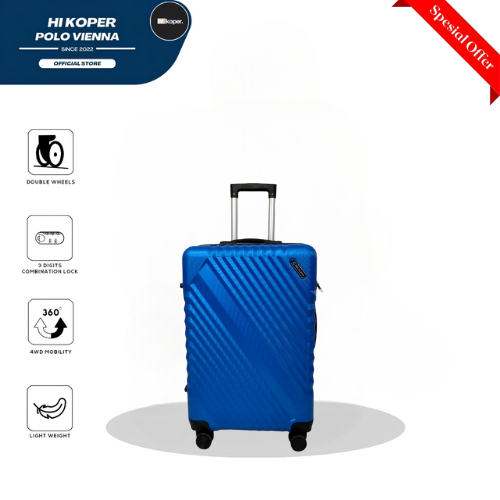 Polo Maldives 805 Size 24 Inch Koper Original Bagasi Premium Fiber Kekinian