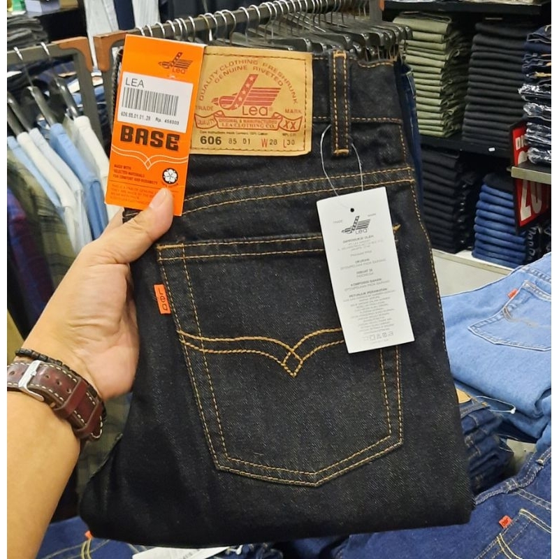 CELANA JEANS LEA 606 REGULAR 100% ORIGINAL (606.85.01.01)