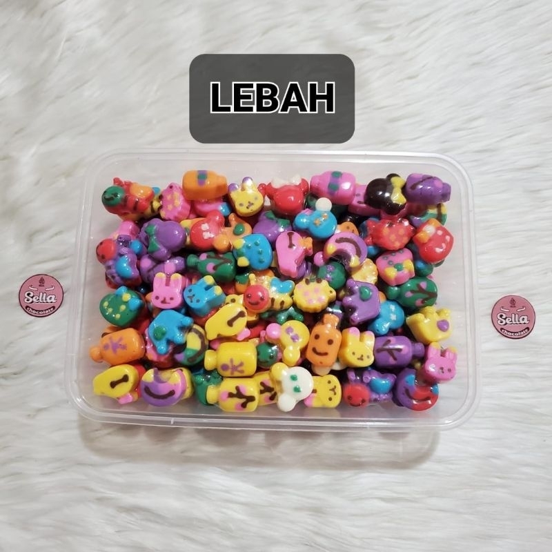 

READY Paket Usaha Cokelat Karakter Lebah isi 125pcs ±250gr /jajananviral