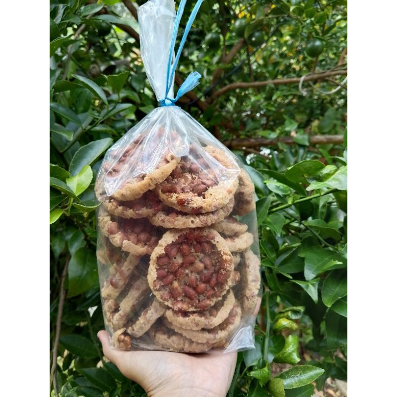 

Peyek Kacang Tanah Bulat 500gr JOGJA Renyah Gurih Empuk Tahan Lama Rempeyek